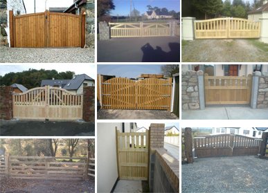 Timber Gates