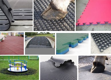 Rubber Cow Mats & Gym Mats