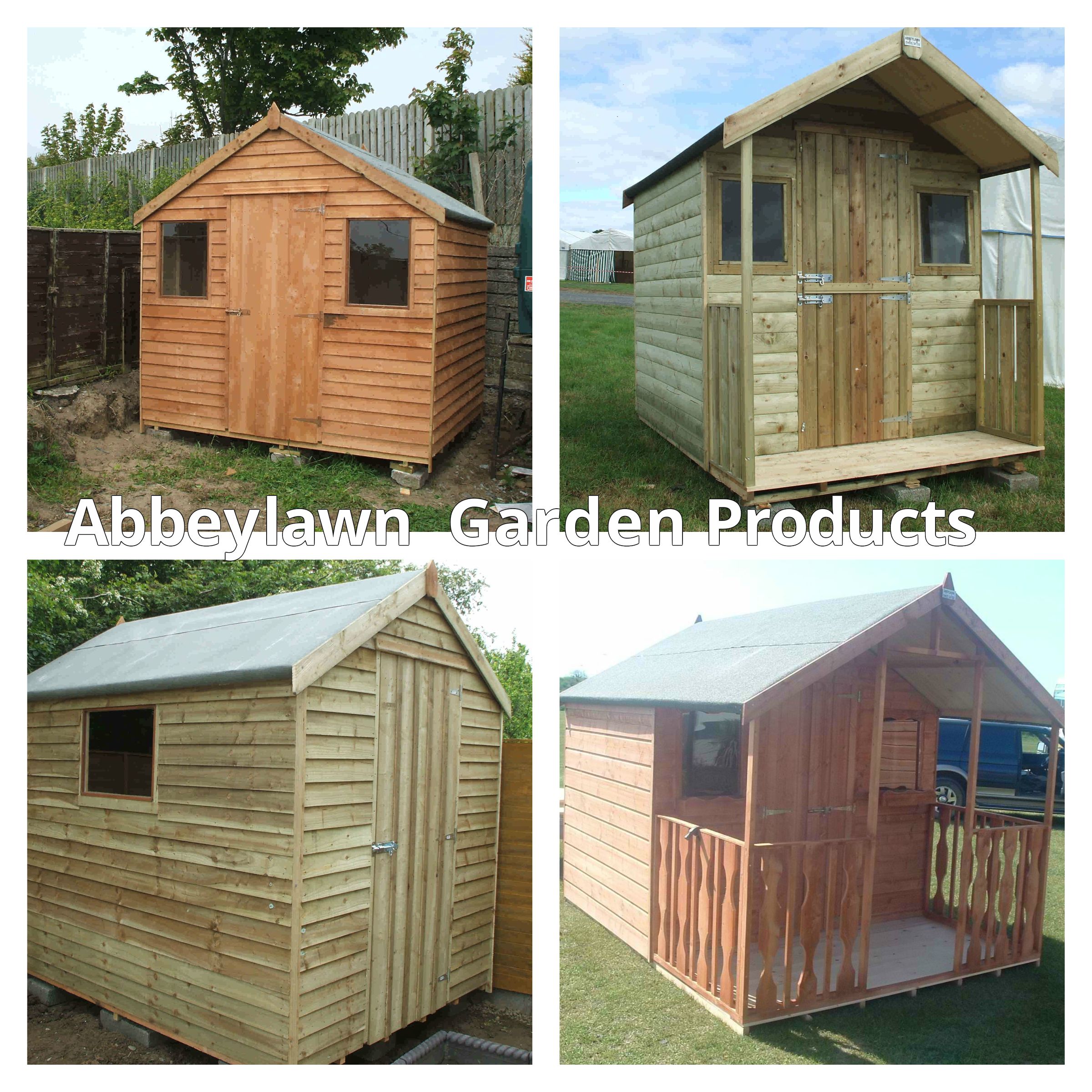 Timber garden sheds for sale