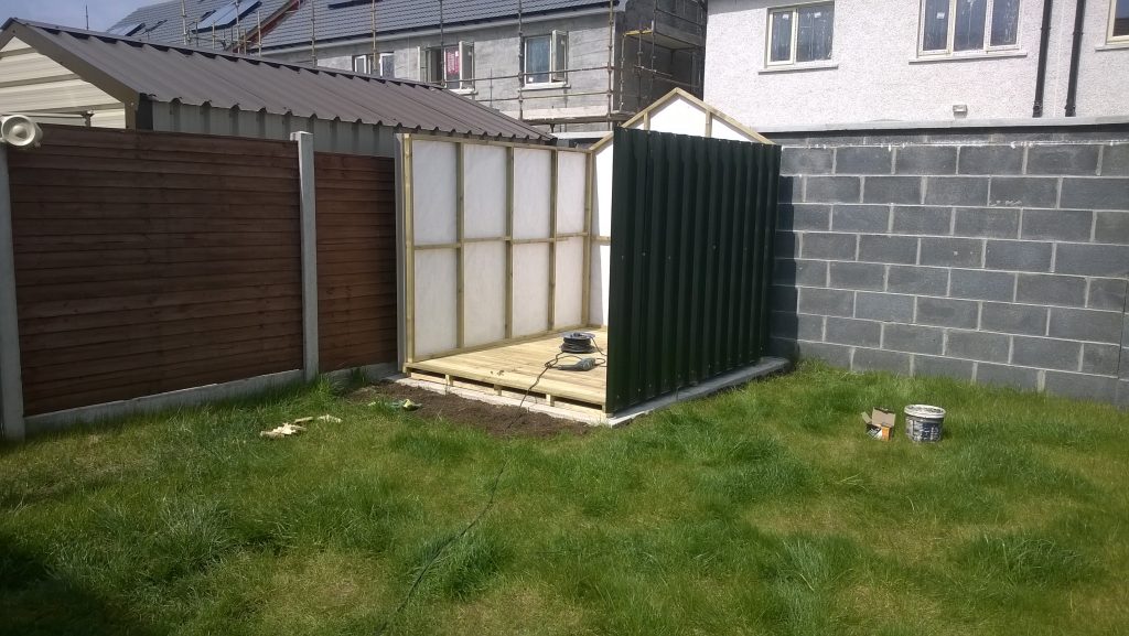 how to hand build your own affordable shed - abbeylawns