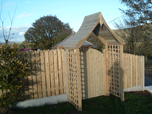 Roofed Arch