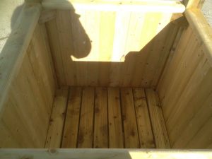 Large Planter Box inside